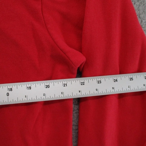 VINTAGE Champion y2k Georgia Bulldogs UGA Hoodie Adult Medium Red Black Football - Picture 10 of 15